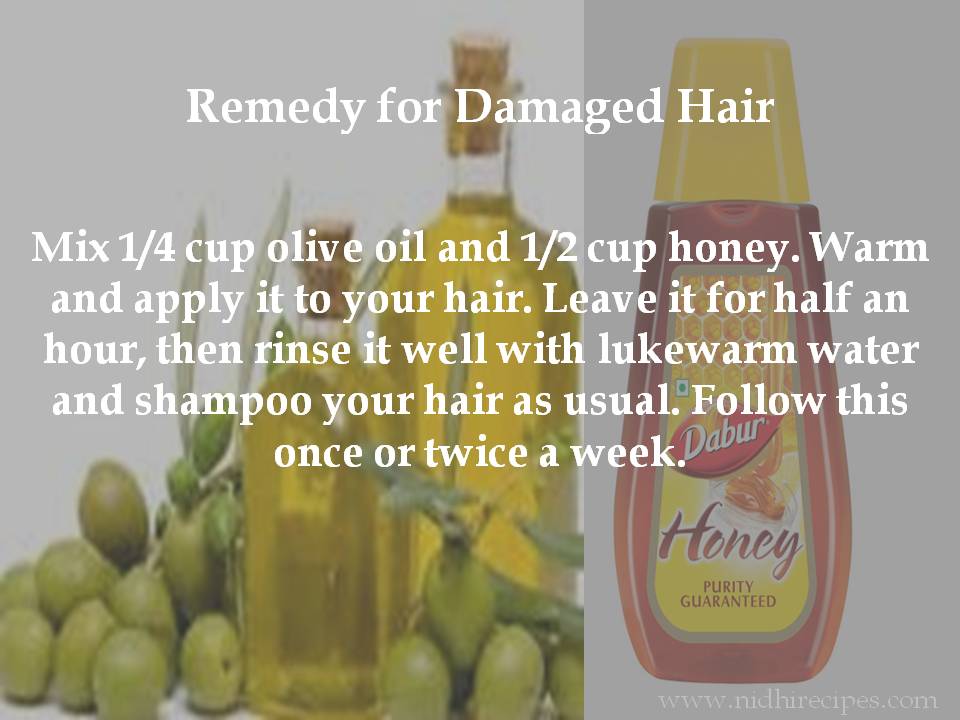 Remedy for Damaged Hair