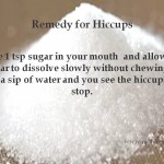 Remedy for Hiccups