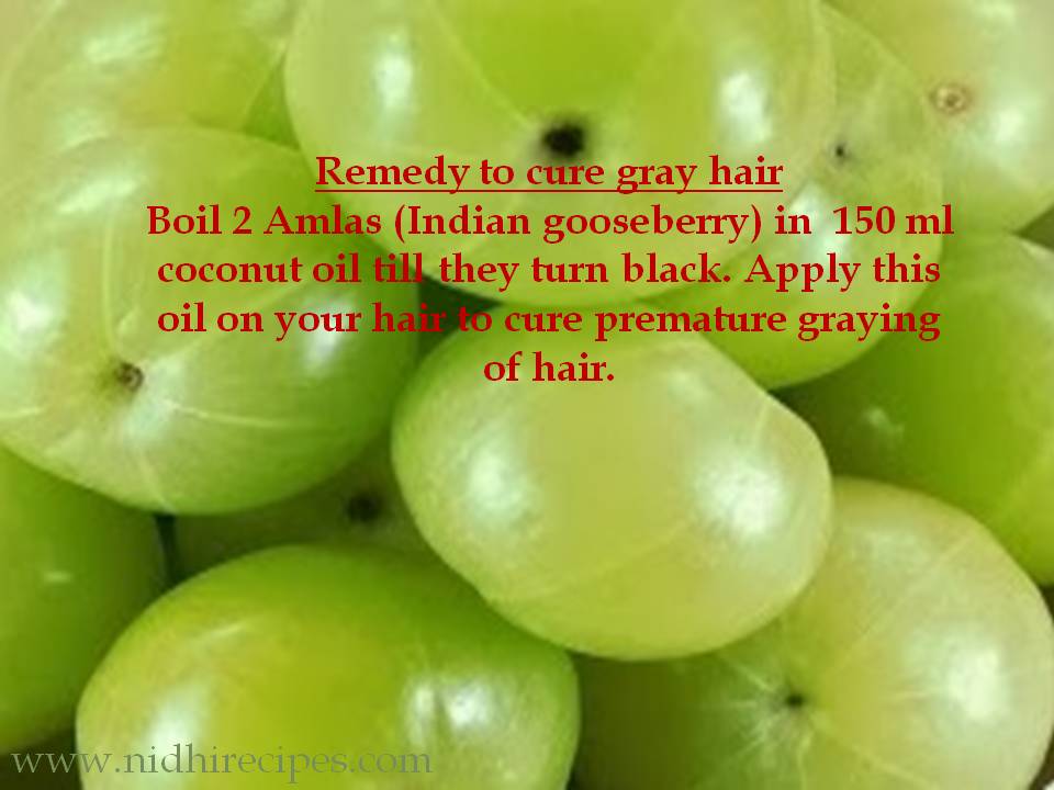 Remedy to cure Gray Hair