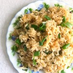 Spring Onion Pulao