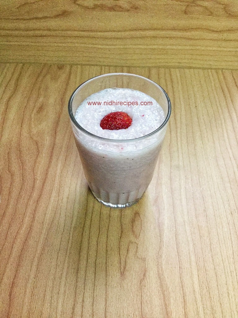 Strawberry Banana Shake