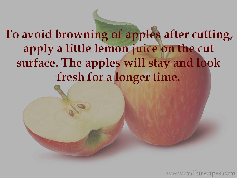 Tip for Apples